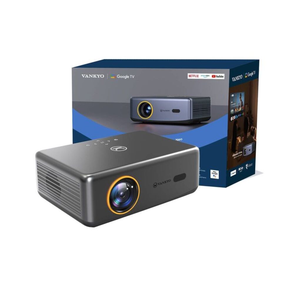V700 Neo 1080P Projector with Google TV and Dolby Audio Full HD